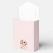 Een klein pompoenmeisje Baby shower Bedankdoosjes (Geopend)