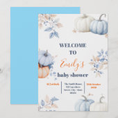 Een klein pompoentje is onderweg kaart (Voorkant / Achterkant)