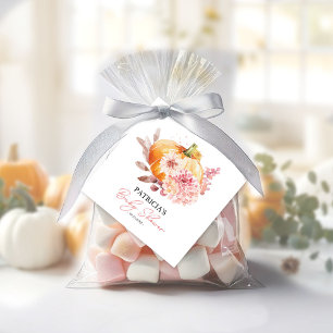 Een Klein Pompoentje Is Op Weg Baby Shower Bedankjes Labels