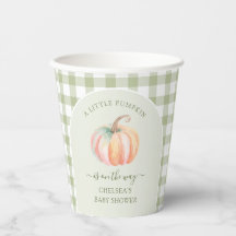 Een Klein Pompoentje Is Op Weg Herfst Baby Borrel