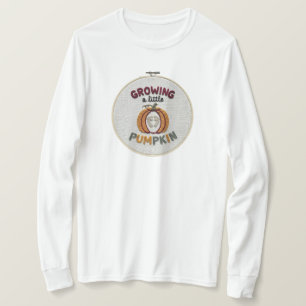 Een Klein Pompoentje Kweken Zwangerschap in de Her T-shirt