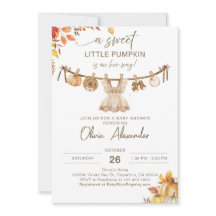 Een Klein Pompoentje Op Weg, Herfst Wasgoed Boho