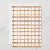 Een Klein Pompoentje Op Weg, Herfst Wasgoed Boho Kaart (Achterkant)