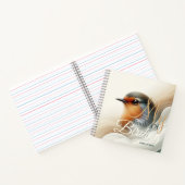 Een klein Robin boek van vogels gepersonaliseerd (Binnen)