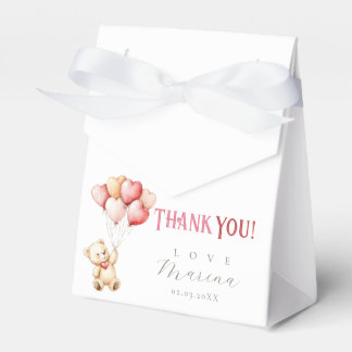 Een klein schatje is onderweg naar het baby shower bedankdoosjes