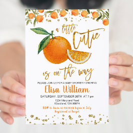 Een klein schatje is onderweg op uitnodiging