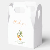 Een Klein Schatje Is Op Weg Baby Shower Huis Bedankdoosjes (Geopend)