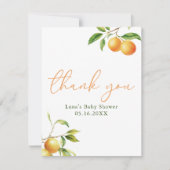 Een Klein Schatje Is Op Weg Baby Shower Kaart (Voorkant)