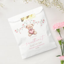 Een Klein Schatje Roze Teddybeer Baby Shower