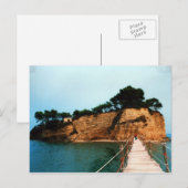 Een klein schattig eiland van het eiland Zakynthos Briefkaart (Voorkant / Achterkant)