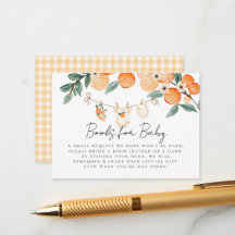 Een Klein Schattig Sinaasappel Citrus Boeken Voor 
