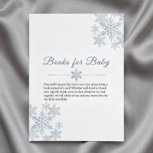 Een klein sneeuwvlokje is op komst Baby Shower