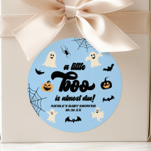 Een klein spookje is bijna geboren! Halloween baby
