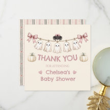 Een klein spookje is bijna op komst Baby Shower Be