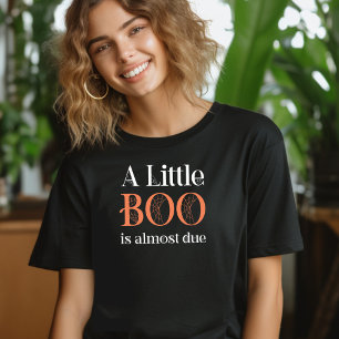 Een klein spookje is bijna op komst met Halloween T-shirt