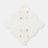 Een klein sprookje is onderweg! Baby Shower Bedankdoosjes (Uitgevouwen)