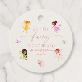 Een klein sprookje is onderweg! Baby Shower Bedankjes Labels