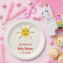 Een Klein Straaltje Zonneschijn Aangepaste Baby Sh