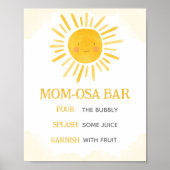 Een Klein Straaltje Zonneschijn Moeder Osa Bar Poster (Voorkant)