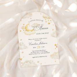 Een Klein stukje Hemel Dromerige Baby Shower Boog Kaart