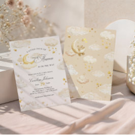 Een Klein stukje Hemel Dromerige Hemel Baby Shower Kaart