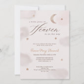 Een klein stukje hemels Baby shower Kaart (Voorkant)