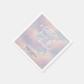 Een klein stukje van de hemel Baby shower minimali Servet (Hoek)