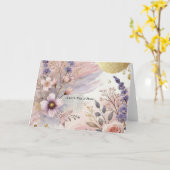 Een klein stukje van thuis kaart (Gele Bloem)