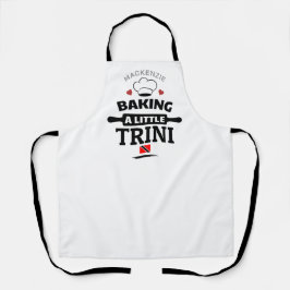 Een klein Trini-bakcadeau voor zwangerschap Schort