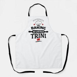 Een klein Trini-bakcadeau voor zwangerschap Schort