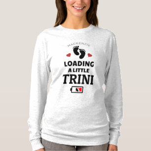 Een klein Trini zwangerschapscadeau aan het laden T-shirt
