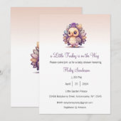 Een klein Turkije is onderweg, Bedankt Kaart (Voorkant / Achterkant)