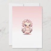 Een klein Turkije is onderweg, Bedankt Kaart (Achterkant)