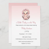 Een klein Turkije is onderweg, Bedankt Kaart (Voorkant / Achterkant)