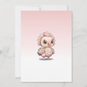 Een klein Turkije is onderweg, Bedankt Kaart (Achterkant)