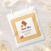 Een klein Turkije is op weg naar Thanksgiving van Bedankzakje (Geknipt)