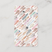 Een klein Turkije onderweg! Thanksgiving Baby show Informatiekaartje (Achterkant)