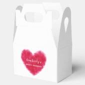 Een klein Valentijns Baby shower Bedankdoosjes (Geopend)