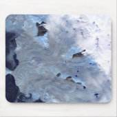 Een klein veld gletsjers omringt Baffin Bay Muismat (Voorkant)