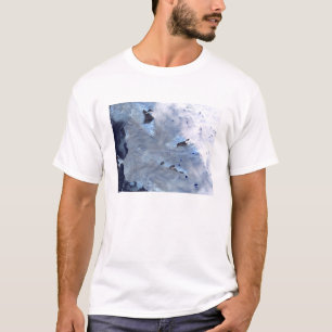 Een klein veld gletsjers omringt Baffin Bay T-shirt