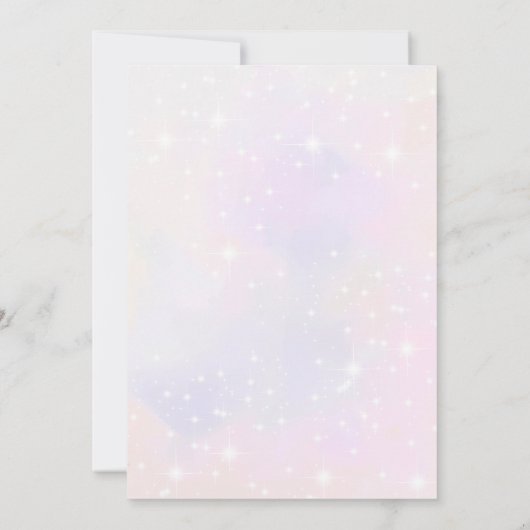 Een klein Vlinder Meisje Baby shower Uitnodiging (Achterkant)