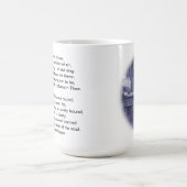 Een klein vogelgedicht van Madame Guyon Koffiemok (Center)