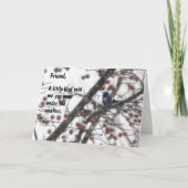 Een klein vogeltje vertelde me dat je onder... kaart (Voorkant)