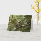 Een klein Vogeltje vertelde me de Kaart van de (Gele Bloem)