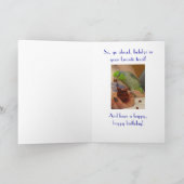 Een klein Vogeltje vertelde me… Kaart (Binnen)