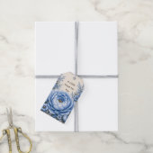 Eén Klein Vriend Bloemige Eerste Verjaardag Cadeaulabel (Met Touw)