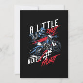 Een klein vuil doet nooit een hurt Quad Racing Off Kaart (Voorkant)