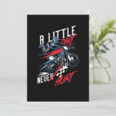 Een klein vuil doet nooit een hurt Quad Racing Off Kaart (Staand voorkant)