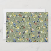 Een klein welpje | SCHATTIGEE WATERVERF BEER BABY  Kaart (Achterkant)