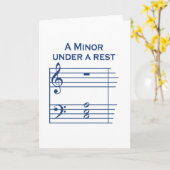 Een klein Wenskaart Kaart (Gele Bloem)